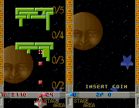 Block Hole — in-game arcade screenshot