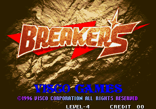 Breakers — title screen
