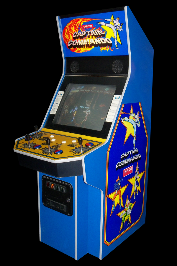 Captain Commando Arcade — arcade cabinet
