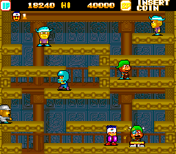 Come Back Toto — in-game arcade screenshot