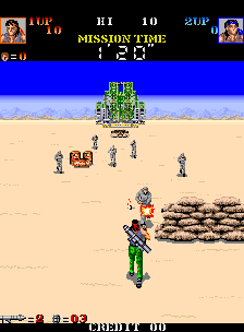 Devastators — in-game arcade screenshot