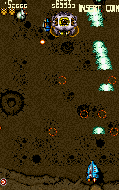 Flying Tiger — in-game arcade screenshot