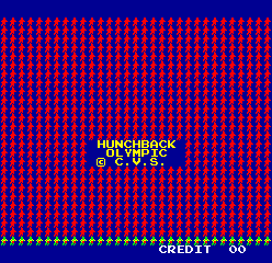 Hunchback Olympic — title screen