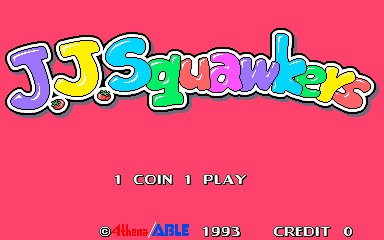 J. J. Squawkers — title screen