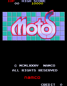 Motos — title screen