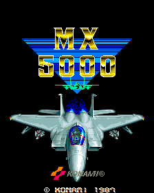 MX5000 — title screen