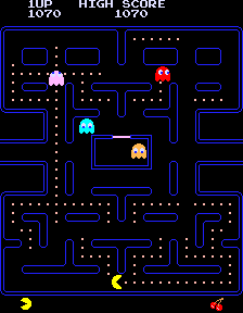 Pac-Man gameplay screenshot