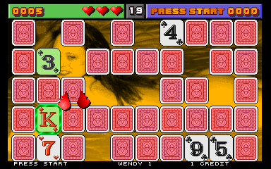 Pairs — in-game arcade screenshot
