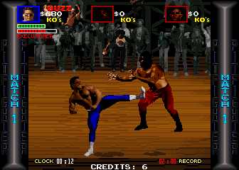 Pit-Fighter Arcade gameplay screenshot