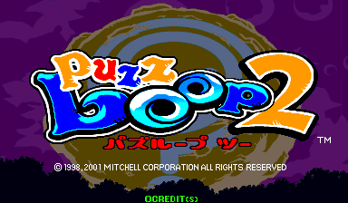 Puzz Loop 2 — title screen