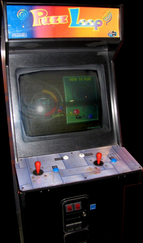 Puzz Loop — arcade cabinet