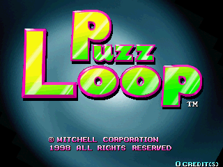 Puzz Loop — title screen