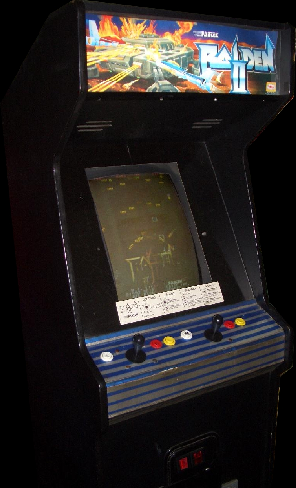 Raiden II New / Raiden DX — arcade cabinet