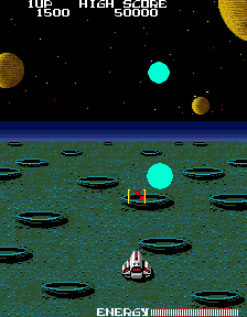 Repulse — in-game arcade screenshot