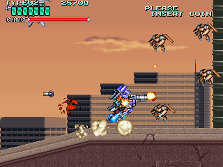 Rohga: Armor Force — in-game arcade screenshot