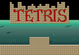 Tetris / Bloxeed — title screen
