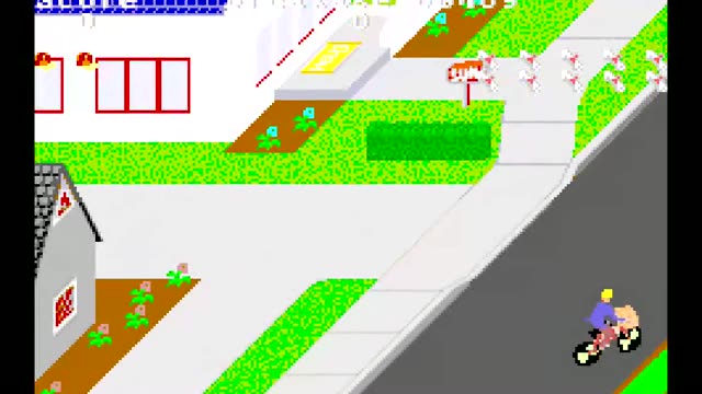 2 Games in One! - Paperboy + Rampage gameplay screenshot