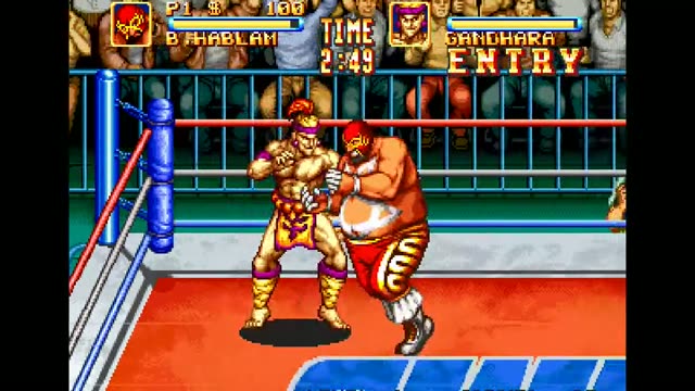 3 Count Bout / Fire Suplex gameplay screenshot