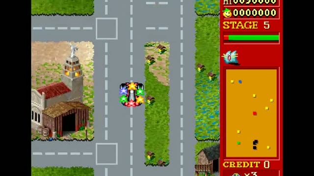 '96 Flag Rally gameplay screenshot