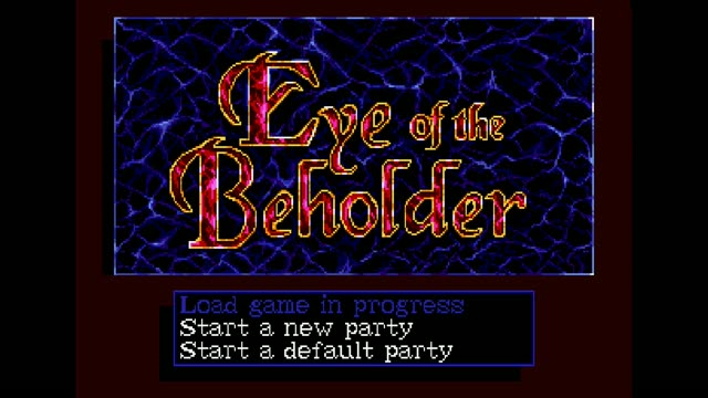 Advanced Dungeons & Dragons - Eye of the Beholder gameplay screenshot