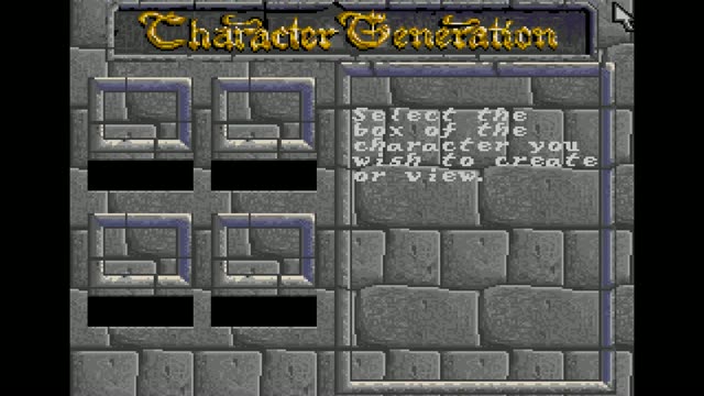 Advanced Dungeons & Dragons - Eye of the Beholder gameplay screenshot