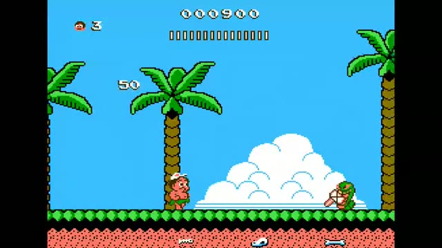 Adventure Island II gameplay screenshot