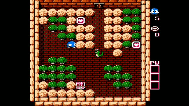 Adventures of Lolo gameplay screenshot