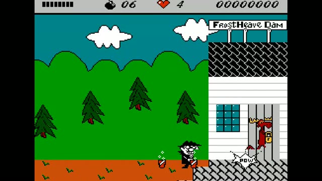 Adventures of Rocky and Bullwinkle and Friends, The gameplay screenshot