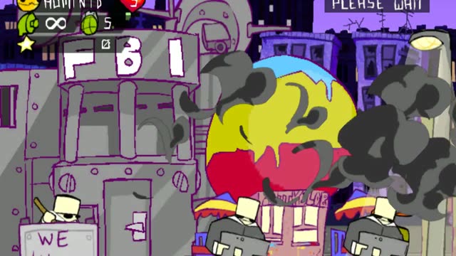Alien Hominid gameplay screenshot