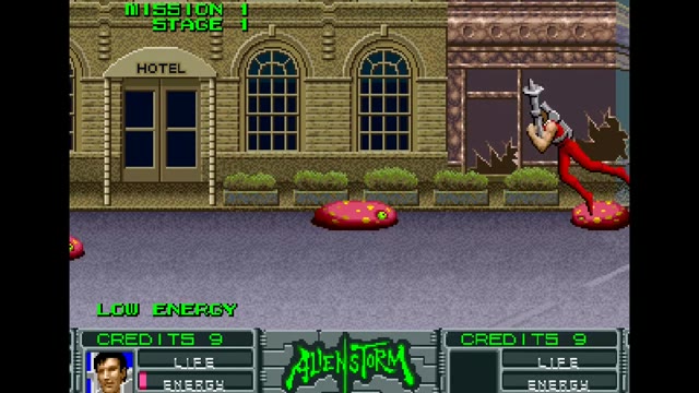 Alien Storm Arcade gameplay screenshot