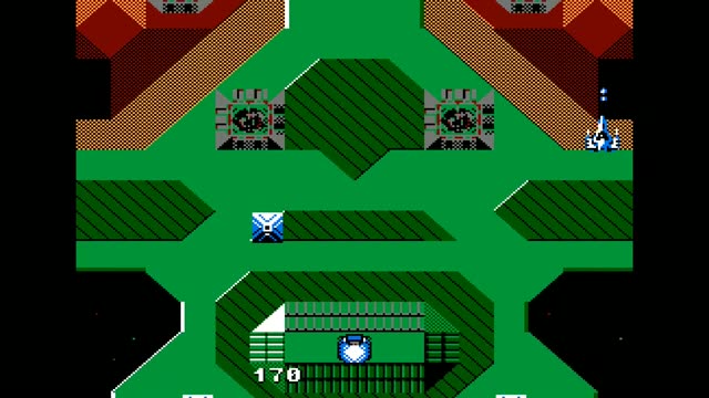 Alpha Mission gameplay screenshot