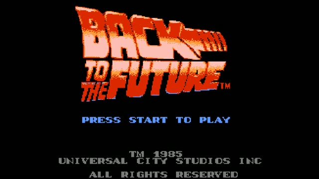 Back to the Future gameplay screenshot