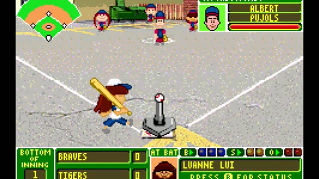 Backyard Baseball gameplay screenshot