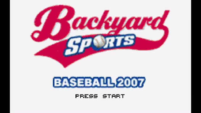 Backyard Sports - Baseball 2007 gameplay screenshot