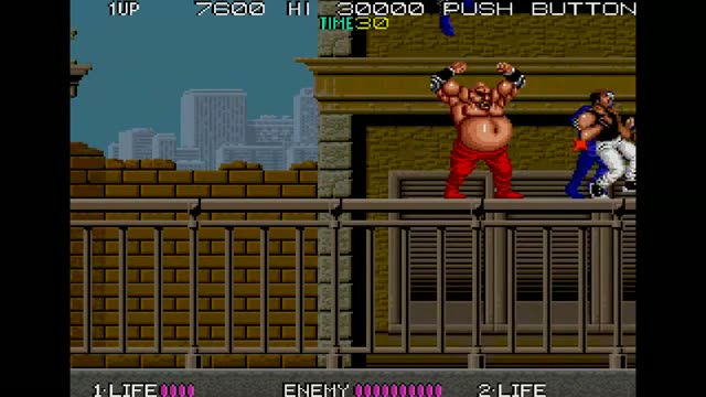 Bad Dudes vs. Dragonninja gameplay screenshot