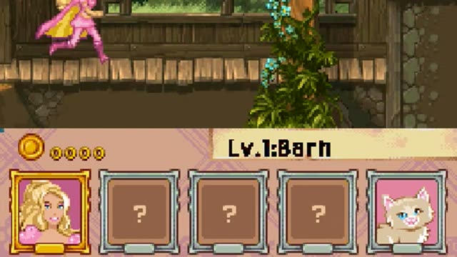 Barbie and the Three Musketeers gameplay screenshot