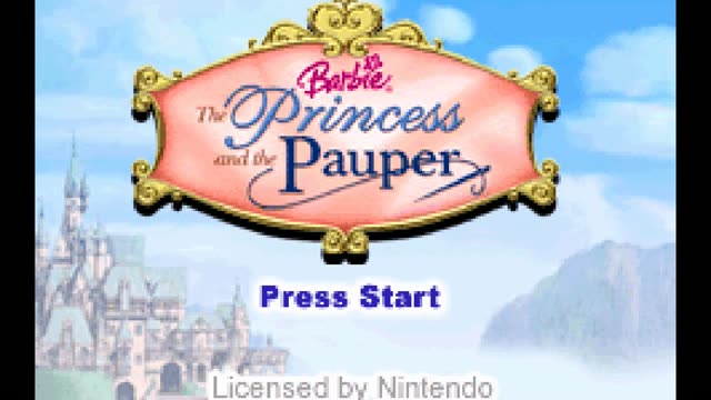 Barbie - The Princess and the Pauper gameplay screenshot