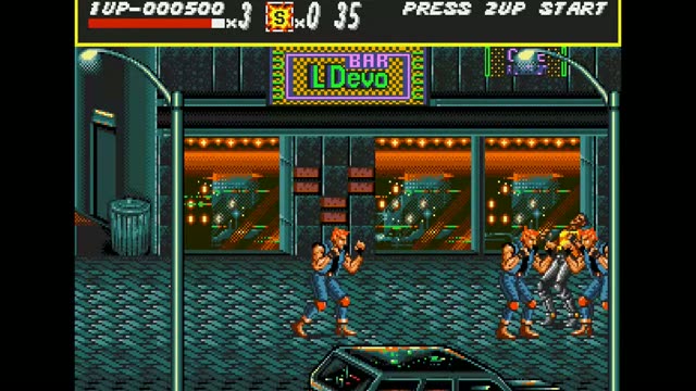 Bare Knuckle - Ikari no Tekken ~ Streets of Rage gameplay screenshot
