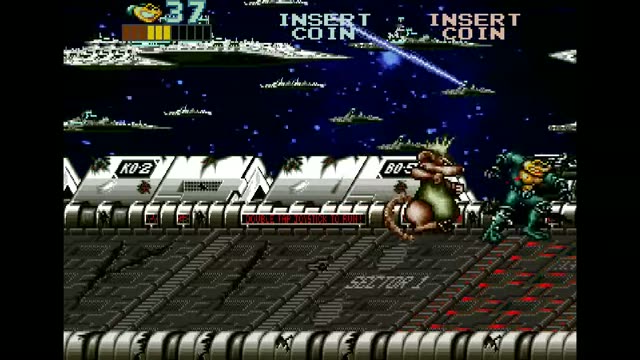 Battletoads Arcade gameplay screenshot