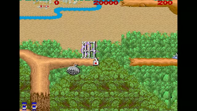 Bionic Commando Arcade gameplay screenshot