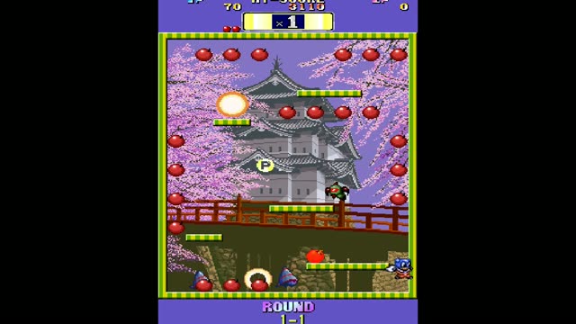 Bombjack Twin gameplay screenshot