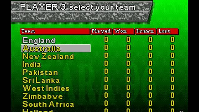 Brian Lara Cricket 96 gameplay screenshot