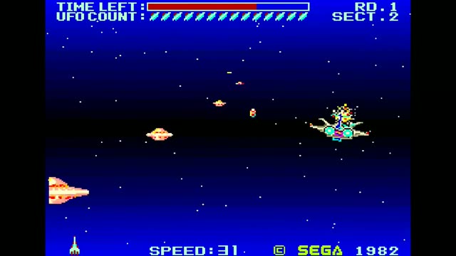 Buck Rogers: Planet of Zoom Arcade gameplay screenshot