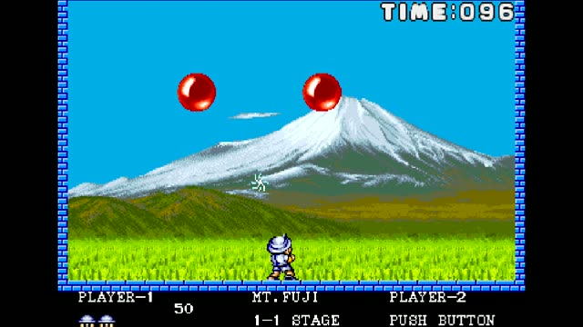 Buster Bros. gameplay screenshot