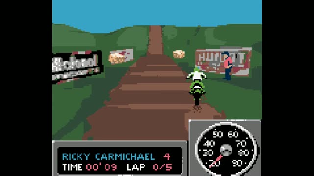 Championship Motocross 2001 featuring Ricky Carmichael gameplay screenshot