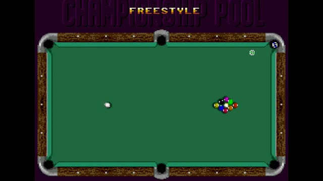 Championship Pool gameplay screenshot