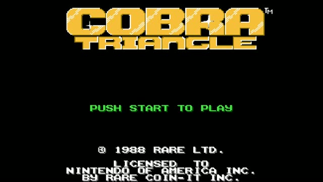 Cobra Triangle gameplay screenshot