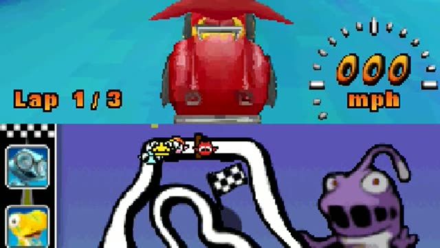 Cocoto Racers gameplay screenshot