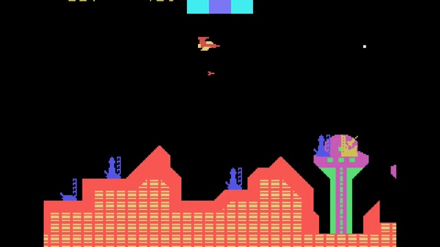 Cosmic Avenger gameplay screenshot