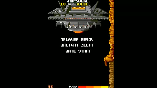 Cosmo Police Galivan Arcade gameplay